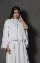 Load image into Gallery viewer, Alana Fur Poncho by Fleury
